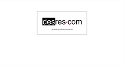 Desktop Screenshot of desres.com