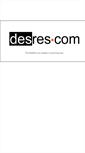 Mobile Screenshot of desres.com